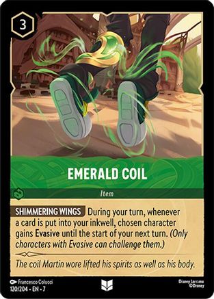 Emerald Coil (7-120) (Cold Foil)