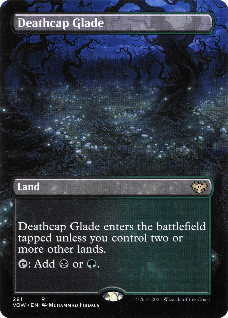 Deathcap Glade (VOW-281) (Borderless) (Foil)