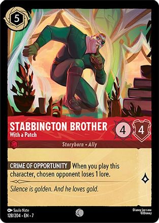 Stabbington Brother - With a Patch (7-128) (Cold Foil)
