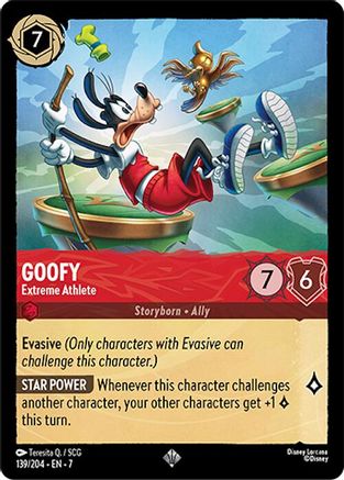 Goofy - Extreme Athlete (7-139) (Cold Foil)