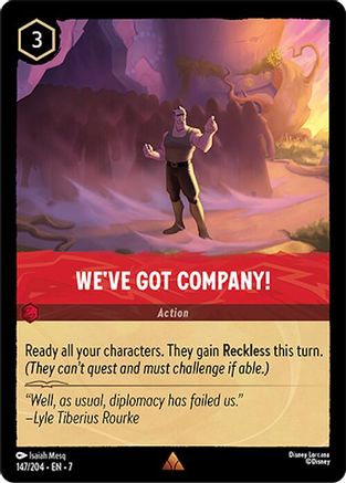 We've Got Company! (7-147) (Cold Foil)