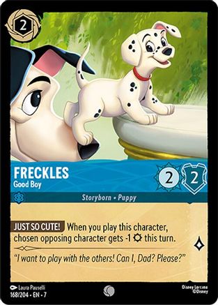Freckles - Good Boy (7-168) (Cold Foil)