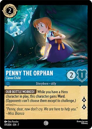 Penny the Orphan - Clever Child (7-171) (Cold Foil)