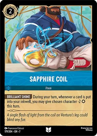 Sapphire Coil (7-179) (Cold Foil)