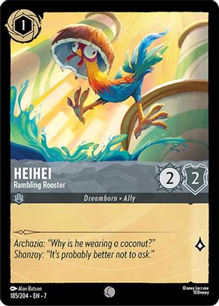 Heihei - Rambling Rooster (7-185) (Cold Foil)