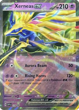 Xerneas ex (SVP-179) (Holofoil)