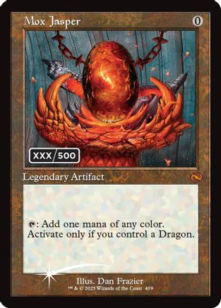 Mox Jasper (Serial Numbered) (TDM-419) (Foil)