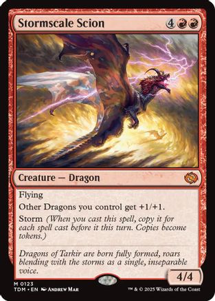 Stormscale Scion (TDM-123) (Foil)