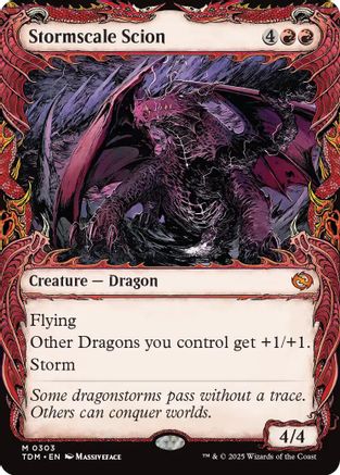 Stormscale Scion (Showcase) (TDM-303) (Foil)
