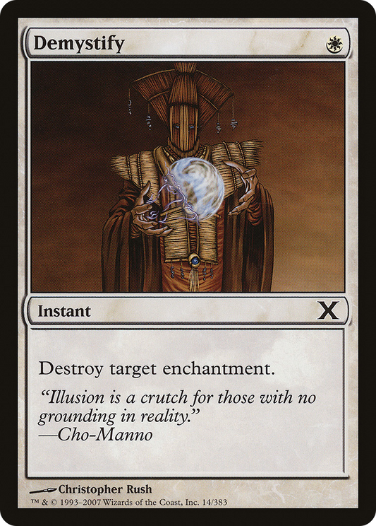 Demystify (10E-014)