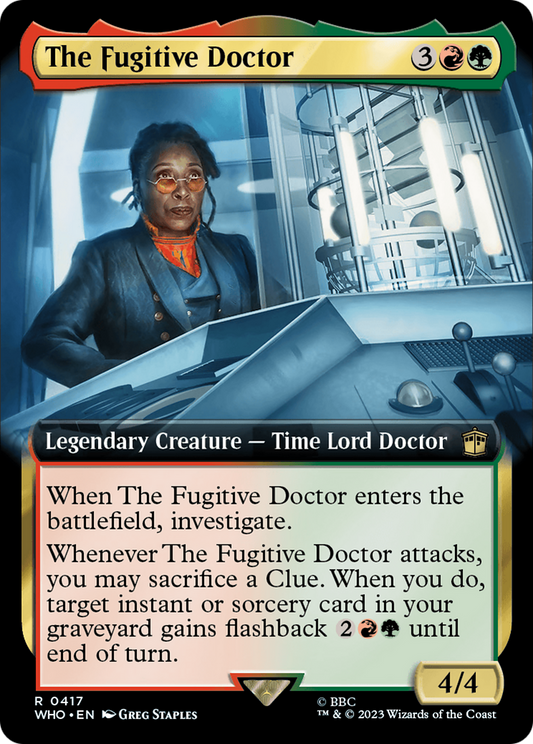 The Fugitive Doctor (WHO-417) (Extended Art)