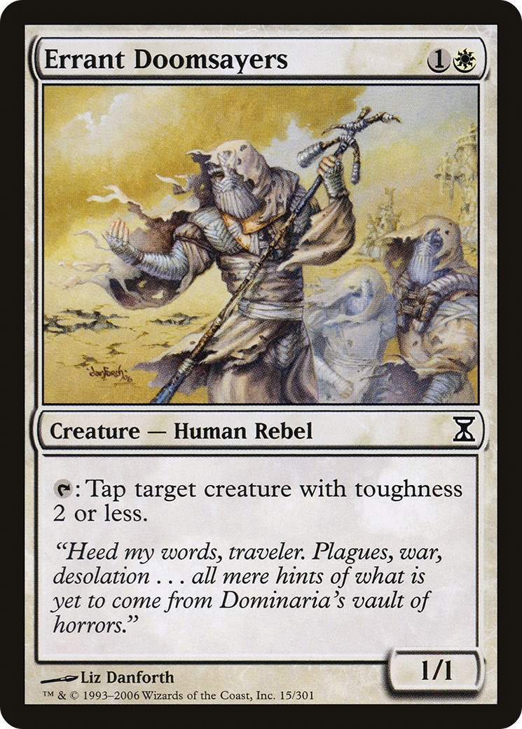 Errant Doomsayers (TSP-015) (Foil)