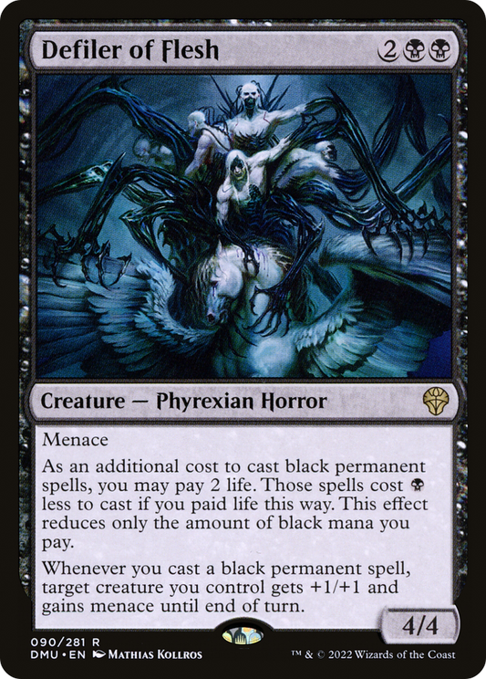 Defiler of Flesh (DMU-090) (Foil)