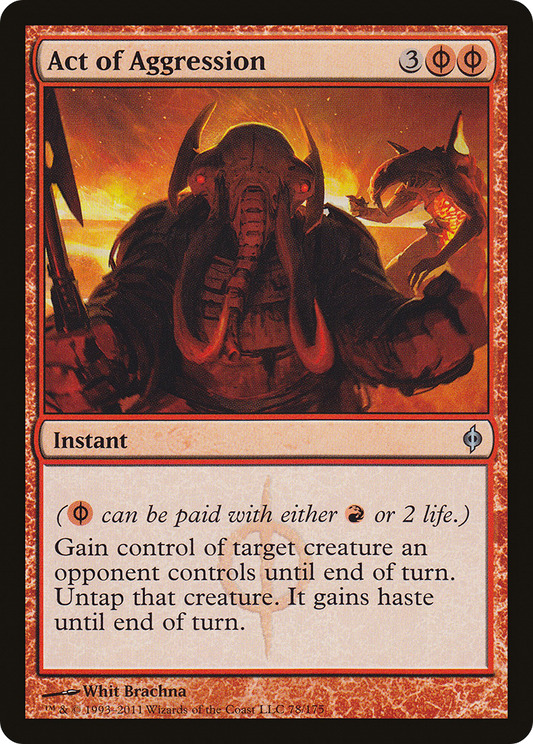 Act of Aggression (NPH-078) (Foil)
