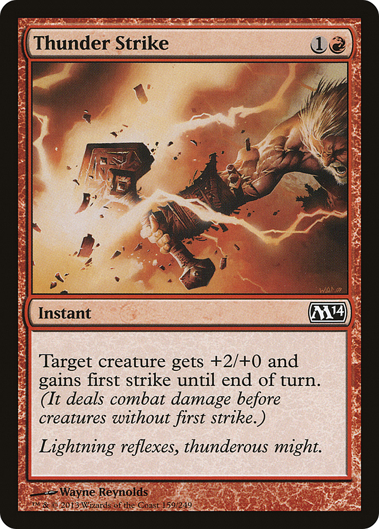 Thunder Strike (M14-159) (Foil)