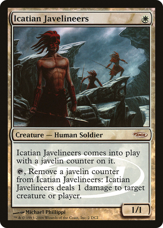 Icatian Javelineers (WPN-002) (Foil)