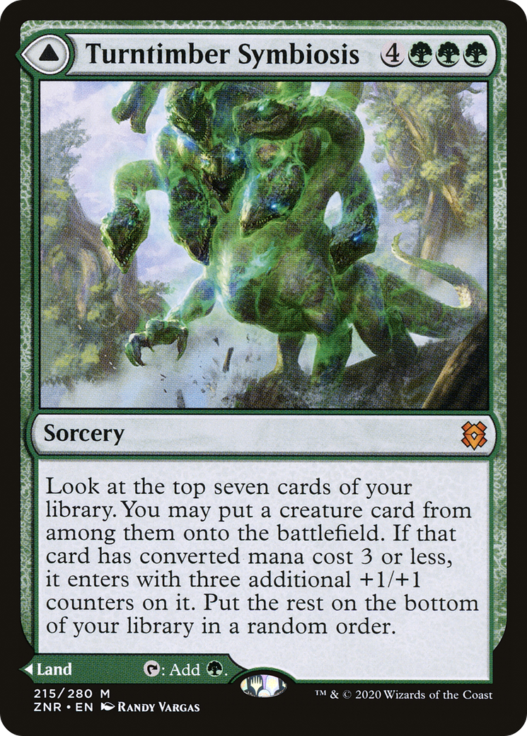 Turntimber Symbiosis // Turntimber, Serpentine Wood (ZNR-215) (Foil)