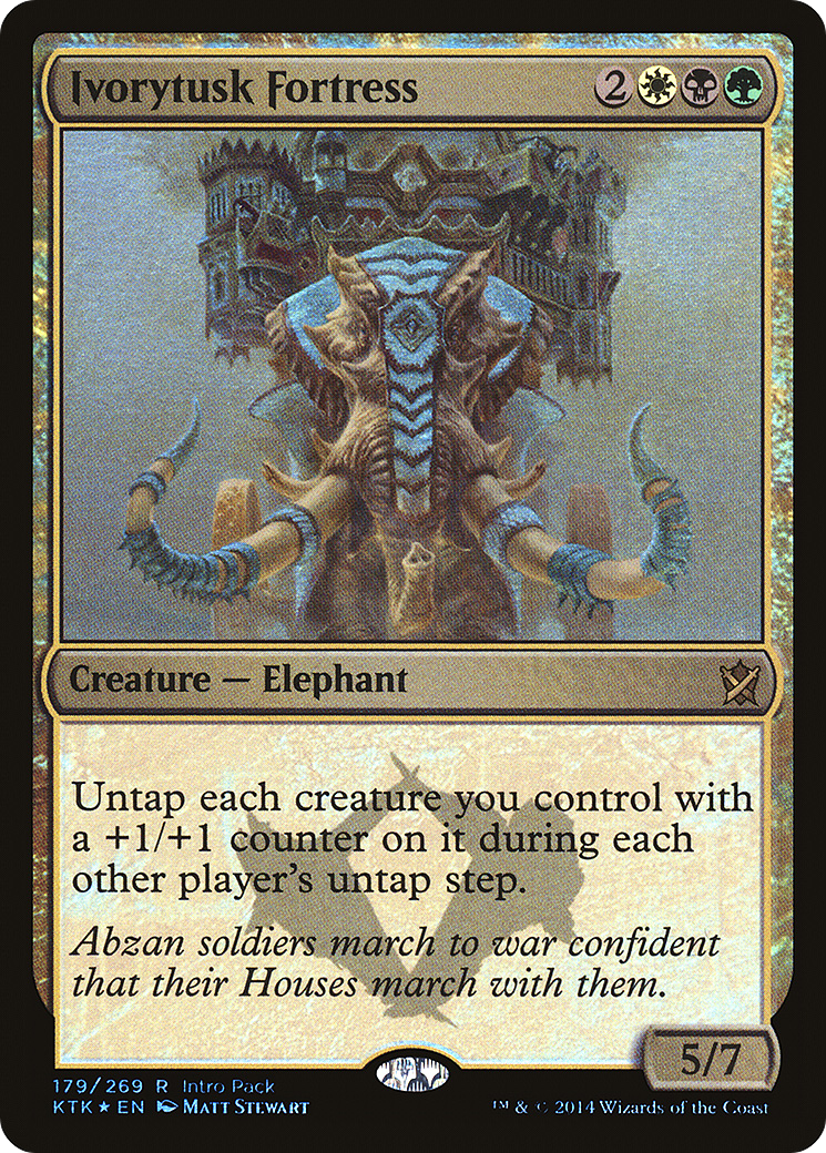 Ivorytusk Fortress (UMP-179) (Foil)