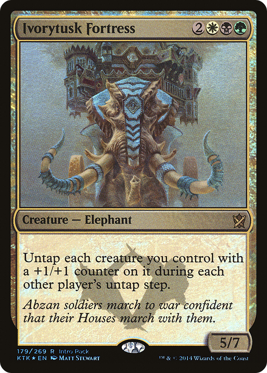 Ivorytusk Fortress (UMP-179) (Foil)