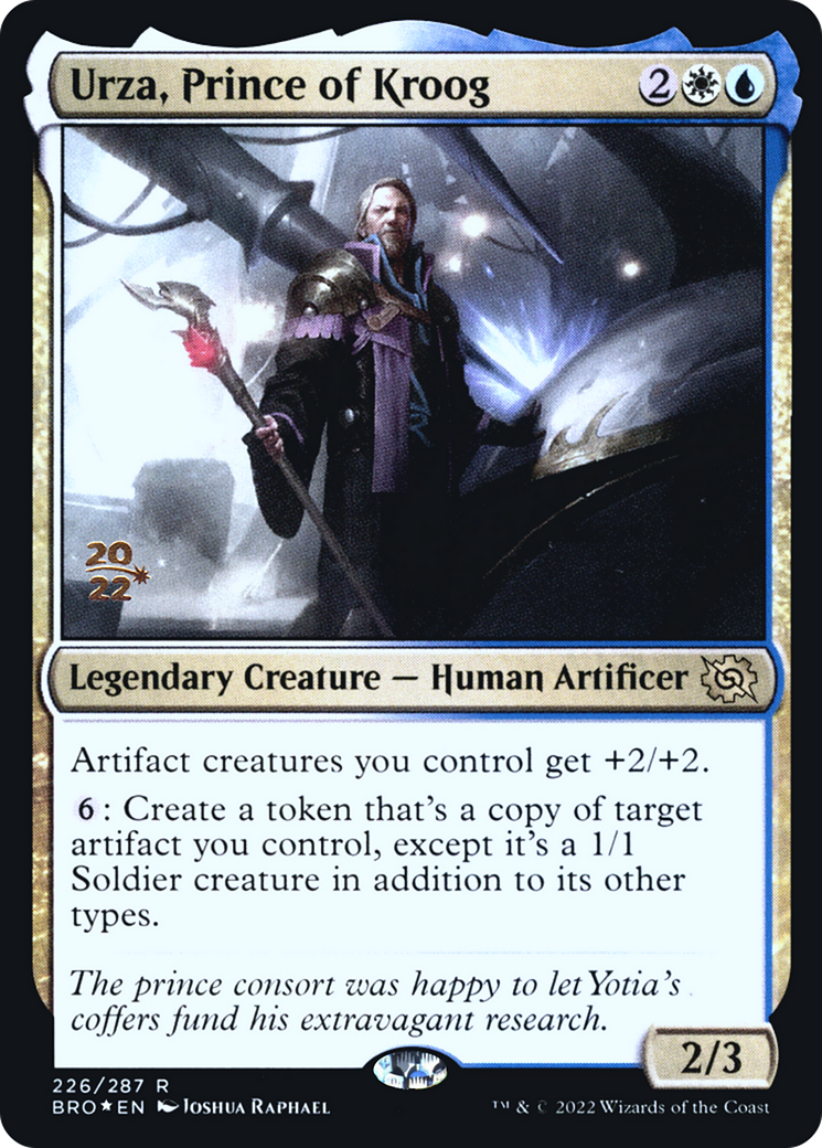 Urza, Prince of Kroog (PRE-226S) (Foil)
