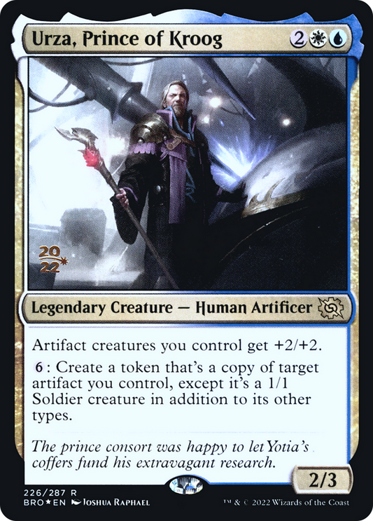 Urza, Prince of Kroog (PRE-226S) (Foil)