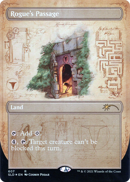 Rogue's Passage (SLD-607) (Borderless) (Foil)