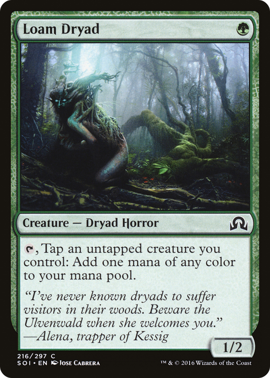 Loam Dryad (SOI-216) (Foil)