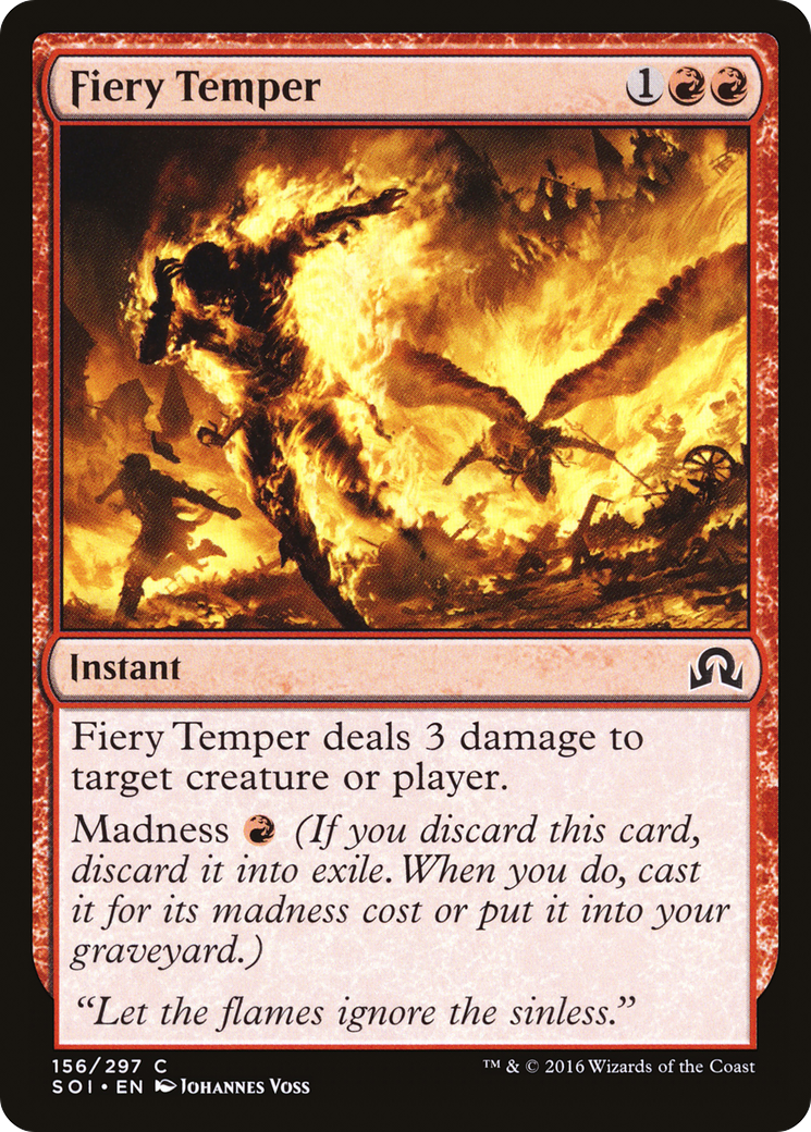 Fiery Temper (SOI-156) (Foil)