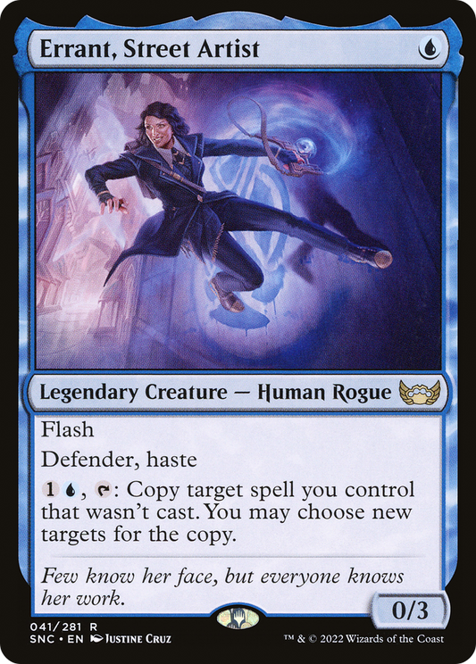 Errant, Street Artist (SNC-041) (Foil)