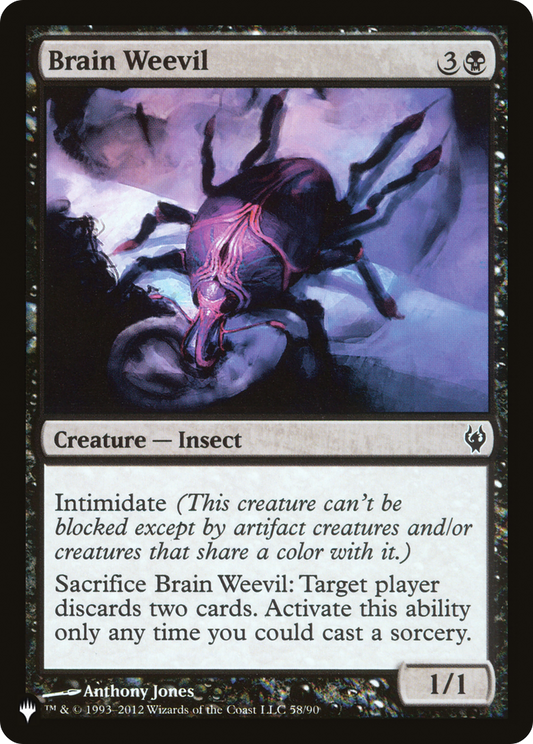 Brain Weevil (LIST-DDJ-58)