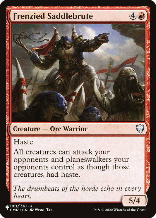 Frenzied Saddlebrute (LIST-CMR-180)