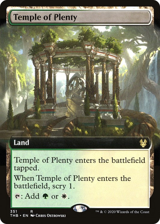 Temple of Plenty (THB-351) (Extended Art) (Foil)
