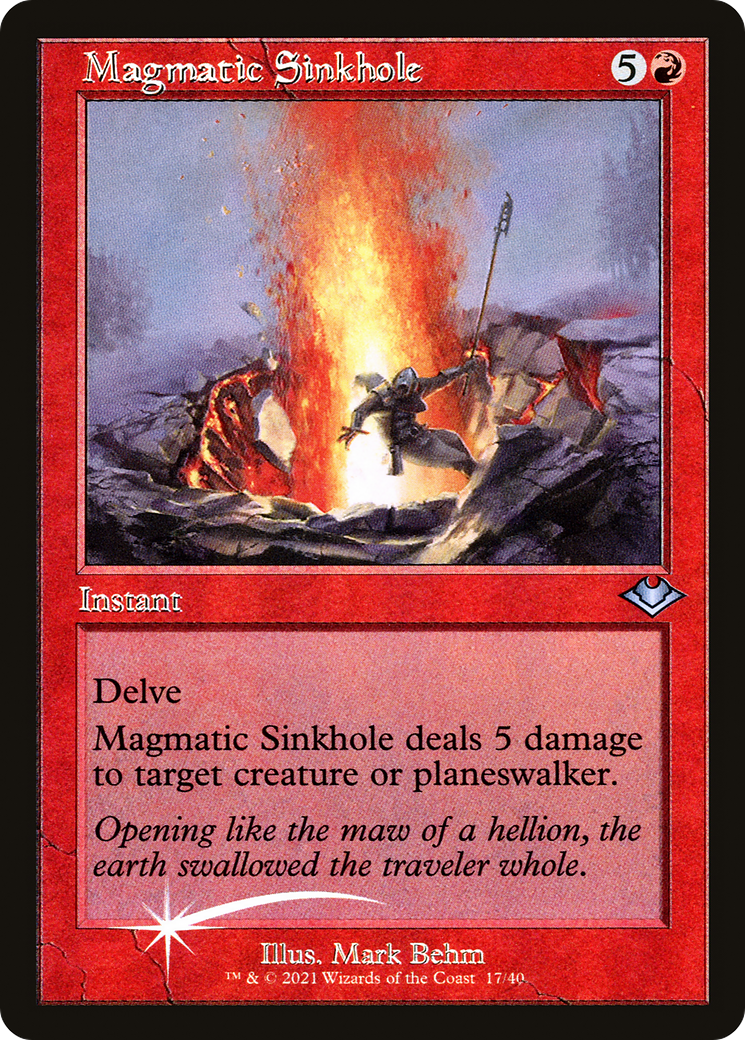 Magmatic Sinkhole (MH1-017) (Foil)
