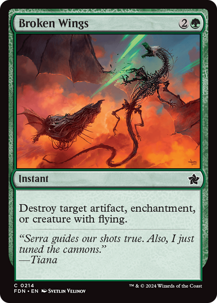 Broken Wings (FDN-214) (Foil)