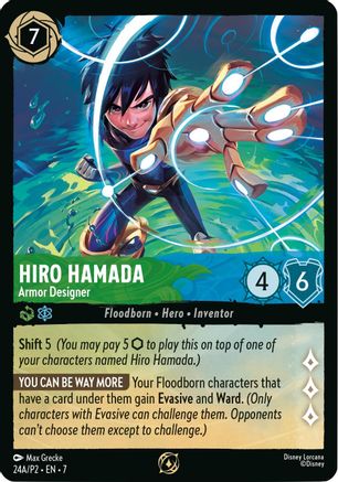 Hiro Hamada - Armor Designer (Store Championship Participant) (DLPC-024)