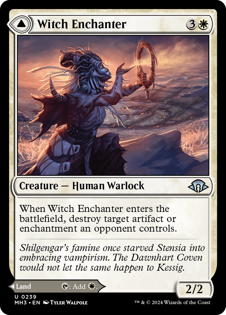 Witch Enchanter // Witch-Blessed Meadow (MH3-239) (Foil)