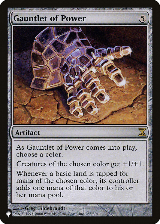Gauntlet of Power (LIST-TSP-255)