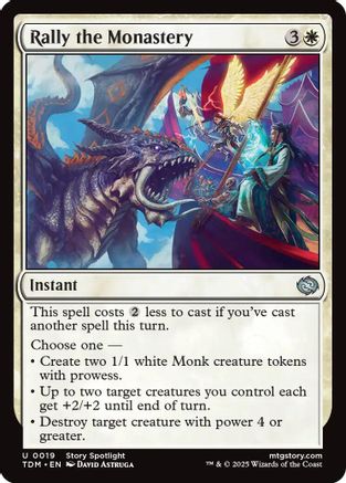 Rally the Monastery (TDM-019) (Foil)