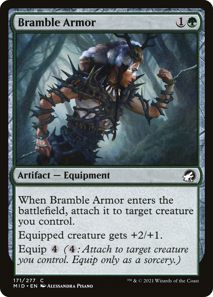 Bramble Armor (MID-171) (Foil)