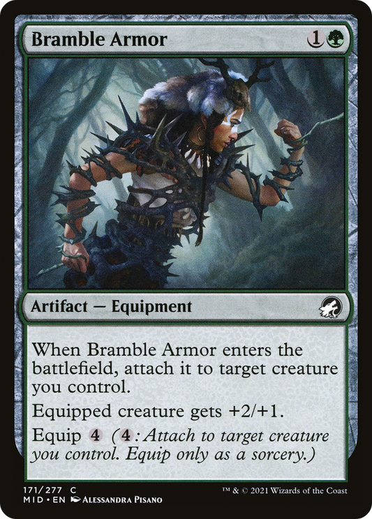 Bramble Armor (MID-171) (Foil)
