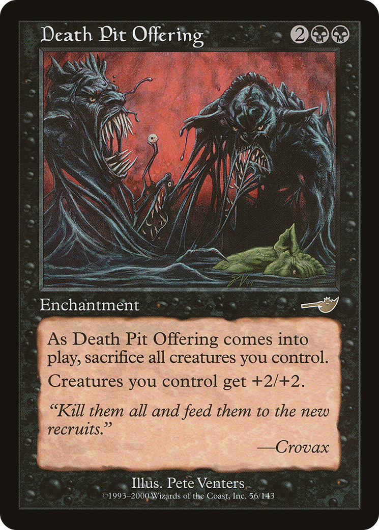 Death Pit Offering (NMS-056) (Foil)