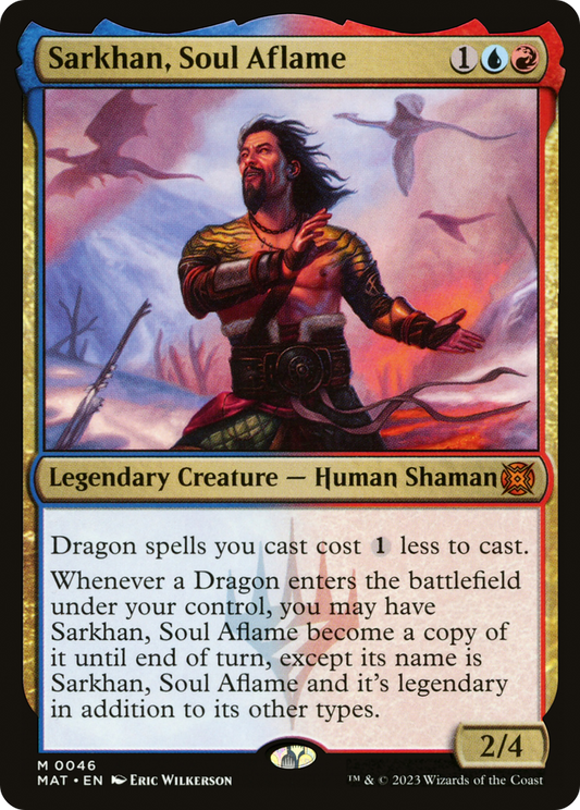 Sarkhan, Soul Aflame (MAT-046) (Foil)
