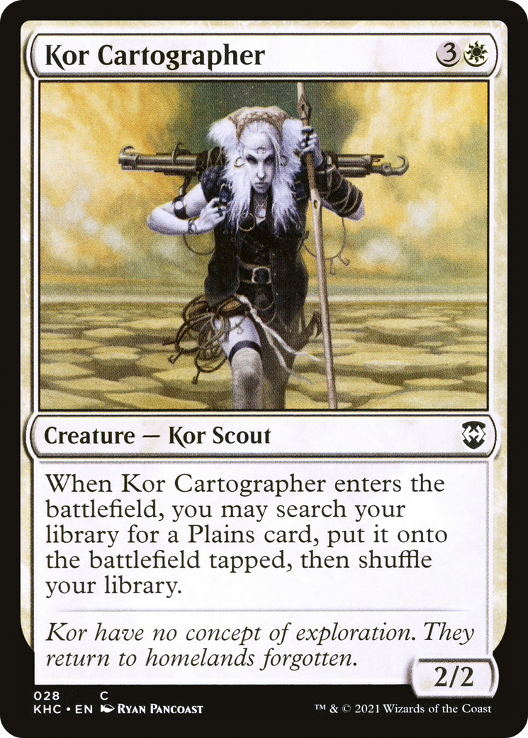 Kor Cartographer (KHC-028)