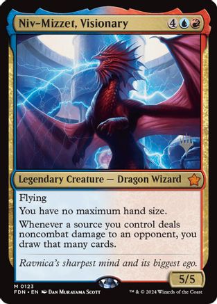 Niv-Mizzet, Visionary (PPDSK-123) (Foil)