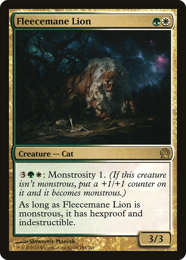 Fleecemane Lion (THS-193) (Foil)
