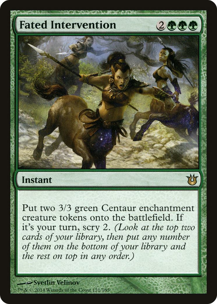 Fated Intervention (BNG-121) (Foil)