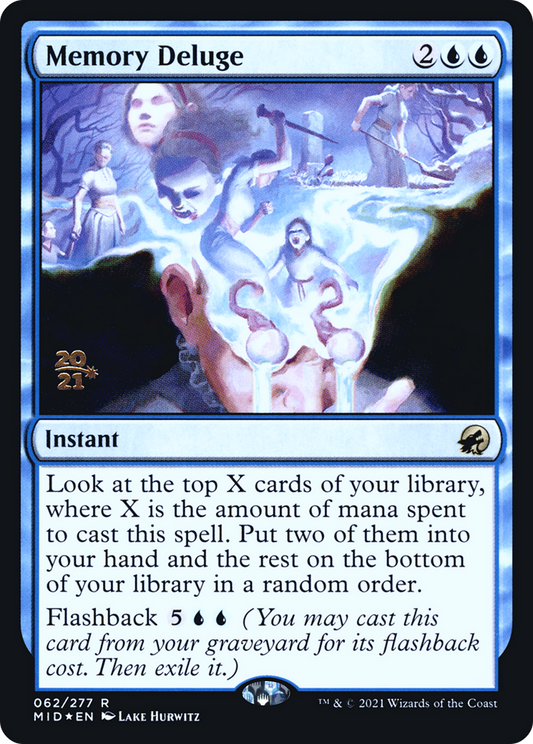 Memory Deluge (PRE-62S) (Foil)