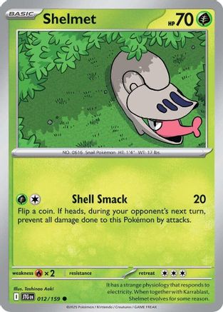 Shelmet (JTG-012) (Reverse Holofoil)