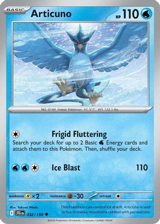 Articuno (JTG-032) (Reverse Holofoil)