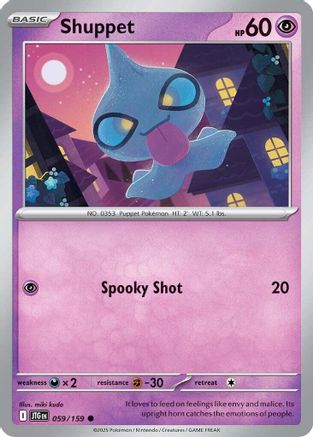 Shuppet (JTG-059) (Reverse Holofoil)